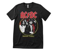 Officially Licensed AC/DC - Highway To Hell 1979 Tour Mens T-Shirt