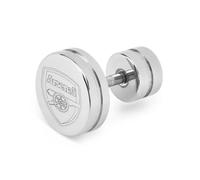 Officially Licensed Arsenal Crest Stud Earring - Single | Stainless Steel Arsenal FC stud earring • Officially licensed club merchandise • Ideal gift for fans of all ages