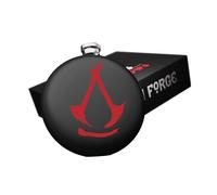 Officially Licensed Assassin's Creed Shadows Hipflask - Official Assassin's Creed Merchandise. Assassin's Creed Shadows painted Hip Flask Gift Set with 2x 30ml painted Shot Glasses & 1x Filling Funnel