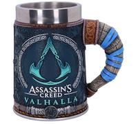 Officially Licensed Assassins Creed Valhalla Viking Game Tankard, Resin w. Stainless Steel