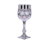 Nemesis Now Officially Licensed Assassins Creed White Game Goblet, Resin w. Stainless Steel