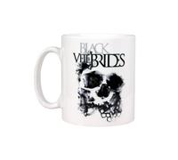 Officially Licensed Black Veil Brides Skullogram Mug