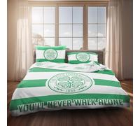 Officially Licensed Celtic FC Double Bedding Set - Reversible and Includes Pillowcase - Perfect for Kids - For Bhoys and Wee Lasses Of Celtic