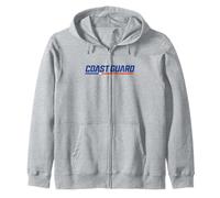 Officially Licensed Coast Guard Academy Athletics Logo Zip Hoodie