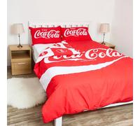 Officially Licensed Coca-Cola King Bedding Set - Reversible and Includes Pillowcase - Perfect for Coke Fans