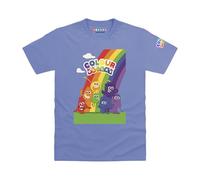 Officially Licensed Colourblocks Group by Rainbow Kids T-Shirt (Violet, S)