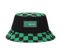Officially Licensed Demon Slayer Tanjiro Kimono Sublimated Bucket Hat Multicolored, Multicolored, One size