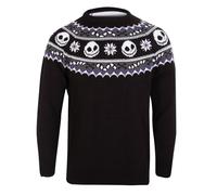 Officially Licensed Disney The Nightmare Before Christmas Adult Knitted Jumper - Cozy Halloween & Christmas Sweater for Men & Women (UK, Alpha, XL, Regular, Regular)