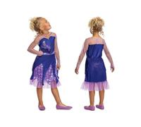 Official Girls Disney Villains Ursula Kids Fancy Dress Hallowee Costume Dress