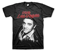 Officially Licensed Elvis - Viva Las Vegas Mens T-Shirt (Black)