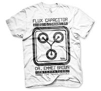 Officially Licensed Flux Capacitor Mens T-Shirt (White), XX-Large