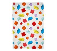 Officially Licensed LEGO® Fleece Blanket, Super Soft Warm Blanket | Colourblock Design | Perfect for Home, Bedroom, Sleepovers and Camping 100 x 150 cm | Multicolour