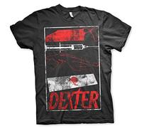 Officially Licensed Merchandise Dexter Signs T-Shirt (Black), Small