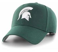 Officially Licensed Michigan State MVP Hat Classic Primary Team Logo Adjustable Spartans Structured Cap (Green), Multicolor, One Size