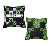 Minecraft Cubed Square Cushion - Green - 40x40cm