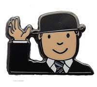 Officially Licensed Mr Benn Bowler Hat Pin