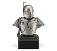 Officially Licensed Royal Selangor Star Wars Boba Fett Bust Royal Figurine