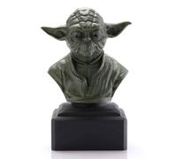 Royal Selangor Limited Edition Pewter Yoda Bust (Green) - Licensed Star Wars Statue/Collectible/Figurine