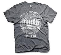 Officially Licensed Save The Clock Tower Mens T-Shirt (Dark Heather), XX-Large