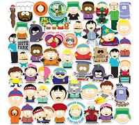 Officially Licensed South Park Character 50CT Vinyl Large Deluxe Stickers Variety Pack - Laptop, Water Bottle, Scrapbooking, Tablet, Skateboard, Indoor/Outdoor - Set of 50