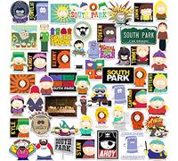 Officially Licensed South Park Sticker Pack Die Cut Vinyl Large Delux Stickers Variety Pack - Laptop, Water Bottle, Scrapbooking, Indoor/Outdoor - Set of 50