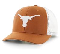 Officially Licensed Texas University Hat Adjustable Structured Mesh Trucker Classic Team Logo Embroidered Cap, Multicolor, One Size