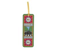 Officially Licensed The Beatles Abbey Road Faux Leather Bookmark by Half Moon Bay - Premium Retro Psych-Pop Page Separator and Ribbon Book Marker for Music Fans - 2.4 x 7.1 x 0.04 Inches