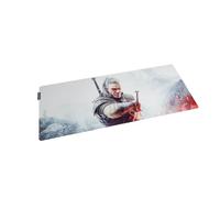Officially Licensed The Witcher™ Desk Mat - Geralt of Rivia Box Art - 30cm x 80cm XL Neoprene Desk Mat