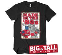 Officially Licensed Transformers - Made In The 80s BIG&TALL 3XL, 4XL, 5XL Sizes