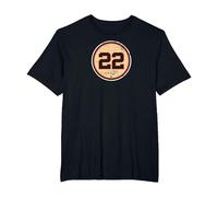 Officially Licensed - Will Clark: 22 T-Shirt, Men's Big and Tall, Black, 4X Tall