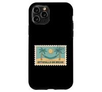 Officially On Break Vacation Mode Holiday Office Worker Case for iPhone 11 Pro