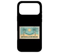 Officially On Break Vacation Mode Holiday Office Worker Case for iPhone 17 Pro Max