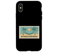 Officially On Break Vacation Mode Holiday Office Worker Case for iPhone X/XS