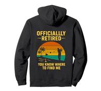 Officially Retired Golf You Know Where To Find Me Retirement Pullover Hoodie