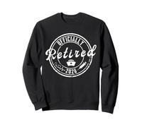 Officially Retired Nurse 2026 Funny Nursing Retirement Gift Sweatshirt
