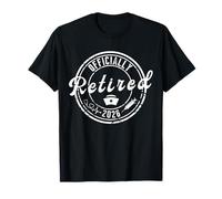 Officially Retired Nurse 2026 Funny Nursing Retirement Gift T-Shirt