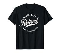 Officially Retired On Permanent Vacation - Travel Design T-Shirt