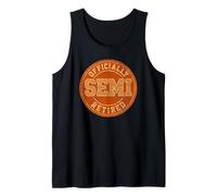 Officially Semi Retired Vintage Grunge Tank Top