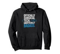 Officially Surgical Tech Unofficially Badass Identity Cst Pullover Hoodie