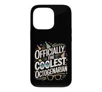 Officially The Coolest Octogenarian Eighty Birthday Case for iPhone 13 Pro