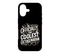Officially The Coolest Octogenarian Eighty Birthday Case for iPhone 17