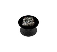 Officially The Coolest Octogenarian Eighty Birthday PopSockets Adhesive PopGrip