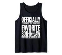 Officially The Favorite Son-in-Law Funny Father’s Day Men Tank Top