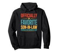 Officially The Favorite Son-in-Law Retro Funny Father’s Day Pullover Hoodie