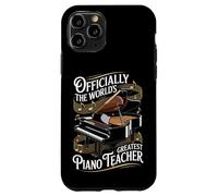 Officially The World's Greatest Piano Teacher Case for iPhone 11 Pro