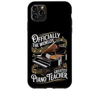 Officially The World's Greatest Piano Teacher Case for iPhone 11 Pro Max