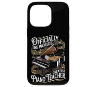 Officially The World's Greatest Piano Teacher Case for iPhone 13 Pro