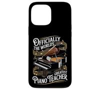 Officially The World's Greatest Piano Teacher Case for iPhone 13 Pro Max