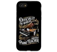 Officially The World's Greatest Piano Teacher Case for iPhone SE (2020) / 7/8