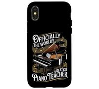 Officially The World's Greatest Piano Teacher Case for iPhone X/XS
